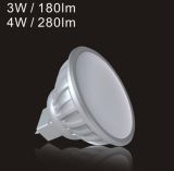 3W/4W Plastic Casing GU10 MR16 LED Spotlight