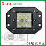 New 18W Cubes LED Work Driving Light with Mount Flange