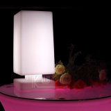 Square Lighting Table Lamp Color Change Rechargeable Lamp