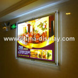 Crystal Advertising LED Poster Frame Light Box Display