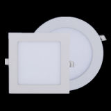 Embedded Round/ Square LED Ceiling Panel Light 12W