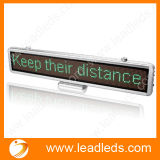 Green Color LED Moving Message Display with Suction Cups and 12V Car Charger