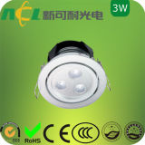 3W LED Ceiling Light / Recessed LED Ceiling Light