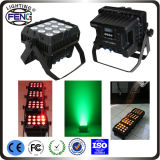DJ Effect Lights LED PAR Light Waterproof IP65 DJ Outdoor LED 12PCS 6in I RGBWA UV LED Stage Light