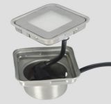 Stainless Steel Outdoor Inground Lighting IP67 DC12V 0.6W Outdoor Stair Light for Garden with Insert Box