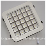 25W CE Square (round angle) Cool White LED Ceiling Light