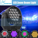 19X12.8W RGBW Osram Zoom LED Moving Head Light