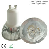 GU10 220V Epistar 3W LED Spotlight with CE and RoHS