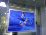 Double Side Magnetic LED Advertising Light Box with Carved Logo