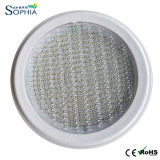 30W High Quality IP68 Fiberglass Pool White Color LED Swimming Pool Light with CE RoHS PC Housing