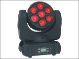7PCS 15W Stage Light LED Moving Beam Light / Moving Head Light with 4 in 1