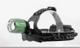 1, 000 Lumens Zoom in/out Rechargeable 18650 Headlamp