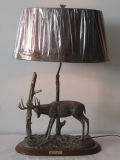 Antique American Copper Table Lamp (SFM0588)