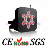 CE RoHS 12X15W 5in1 Rgbwy Wireless Battery LED PAR Light