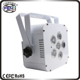 Chriatmas LED Lights 6PCS RGBWA UV 6 In1 LED PAR Can Lights LED PAR Zoom Stage Light