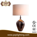 Contemporary Chrome Plated Ceramic Table Lamp for Home