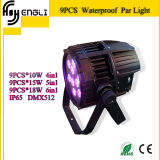 New 9PCS*10W 4in1 LED Waterproof PAR Light for Dyeing Effect