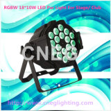 Hot Selling 18*10W RGBW 4 in 1 LED PAR Light for Stage