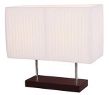 White Color Rectangle Table Lamp