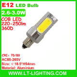 E12 COB LED Bulb 3W (LT-E12P7)