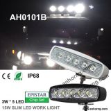 Ah0101b 15W Slim Black/ White LED Work Light