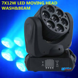 7 X 12W Osram LED Mini Wash Moving Head Light