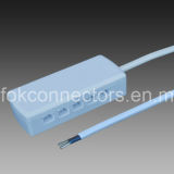 5 Pole Junction Box for The LED Cabinet Light, Accessory for LED Cabinet Light. 2501 Plug Juction Box with PCB Sockets