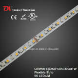 SMD 5060+5050 RGB+W Flexible Strip 96 LEDs/M LED Light