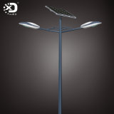 6m Double LED Lamps Solar Street Light with Panels