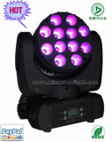 High Brightness CE RoHS 12PCS RGBW 4 in 1 CREE LED Moving Head Light Ys-213
