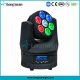 CE 7PCS 15W RGBW LED Moving Head Wash Light for Concert