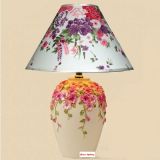 New Design Chinese Hand Painted Vase Table Lamp (GT-1082B-1)