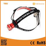 T85 Xml T6 LED High Power Campinging Headlight Rechargeable LED Headlamp