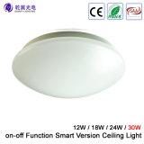 30W SAA LED Oyster Ceiling Wall Light with on-off Function Smart Version Light (QY-CLS4--30W)