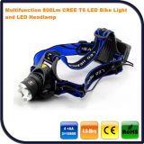 1200lm Multifunction Rechargeable CREE Xml 2 T6 LED Headlight (OK-HT02)