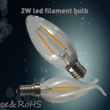 2015 Hot Sales! ! ! Energy Saving Filament E14 LED Bulb 2W, LED Candle Light