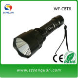 Rechargeable Waterproof CREE LED Flashlight 1000lumne (WF-C8T6)