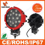 Good Selling LED Work Light, LED High Power Round Spot/Flood 51W LED Utility Work Light