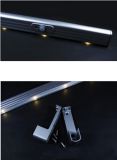 Wireless LED Strip Light Aluminium PIR Motion Sensor Wardrobe Light for Hang up Clothes