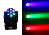 RGBW 4in1 7X12W LED Beam Wash Moving Head Light