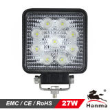 4X4 27W LED Work Light for Driving Lamp Offroad Tractor Auto Lamp