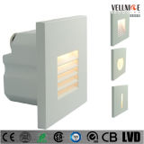 Indoor and Outdoor Waterproof IP65 3W LED Recessed Wall Light for Outdoor Stairs and Steps (LED step light)