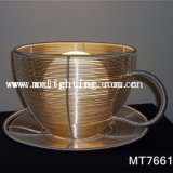 Aluminum Coffee Cup Light Table Lamp