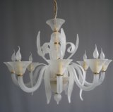 Modern Simple Aluminum and Iron Chandelier