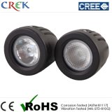 Round 10W LED Work Light with CE RoHS IP68 (CK-WC0110A)