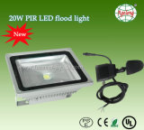 LED Flood Light with PIR Sensor