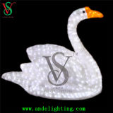 Elegant 3D Motif Swan LED Light Garden Light