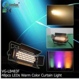 48PCS LEDs Warm Color LEDs Sky/Ground Stage Curtain Light (VG-LB483F)