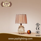 Big Lamp Shade Brown Chinese Ceramic Table Lamp