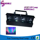 LED Four Scanning Head Stage Effect Light (HL-060)